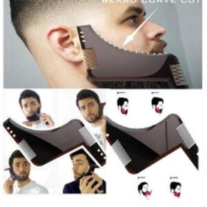Beard Shaping Tool Template. Beard Shaper Tool Plus Comb - Image 3