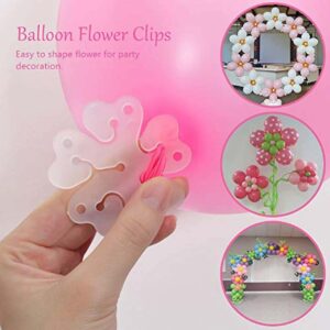 Pack Of 10pcs Balloons Clip - Flower Stand Clip Holder for Balloons - Balloons Tie Holder Birthday Wedding Party Decoration - Image 1