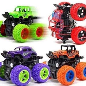 Monster Truck Toys Friction Push & Go High Speed Friction Vehicles for Kids - Image 1