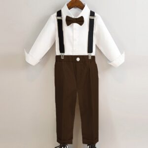 FORMAL SUITE WITH SHIRT, PANT & BOW FOR BOYS AND GIRLS - Image 5