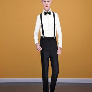 FORMAL SUITE WITH SHIRT, PANT & BOW FOR BOYS AND GIRLS - Image 2