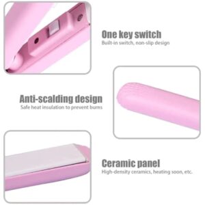 Mini Portable Hair Straightner (random color) - Image 4