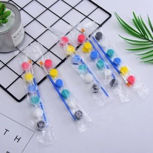 High Quality Non-toxic Kids Drawing Use 6 Pack Acrylic Paints Set 6 Colors 3ml - Image 1
