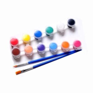 High Quality Non-toxic Kids Drawing Use 6 Pack Acrylic Paints Set 6 Colors 3ml - Image 5