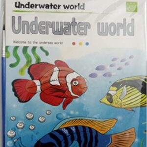 1 Book Magic Drawing Doodle Water Color Painting Book 12 Pages With 1pcs Brush - Image 1