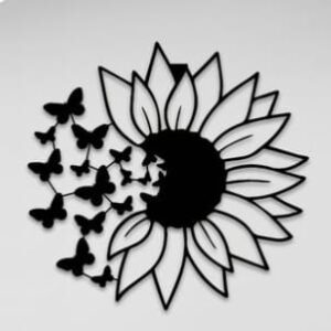Sunflower  Wall sticker - Image 2
