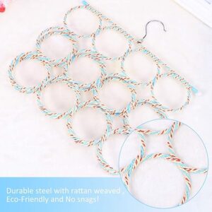 28 Holes Scarf Hanger  / Tie Hanger / Belt Hanger Organizer - Image 4