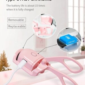 Automatic eyelash curler  | Electric Eyelash Curler, Eye Beauty Makeup Tools, Long Lasting Curling (random Color) - Image 4