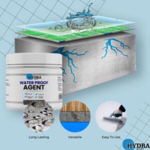 Hydra Waterproof Agent | Super Strong Invisible Waterproof Anti-leakage Agent | Instant Repair Waterproof Anti-leakage Agent - 300gm with brush - Image 5