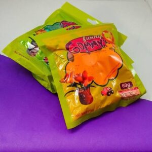 Funny Gummy Flexible Clay - non-toxi for Children (60gm) - (Random Color) - Image 3