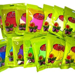 Funny Gummy Flexible Clay - non-toxi for Children (60gm) - (Random Color) - Image 2