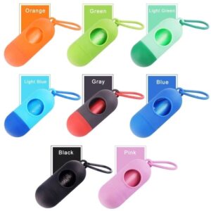 Disposable Baby Diapers Bag Box Kit  - With Dispenser Lead Clip (Random Color) - Image 5