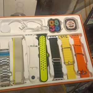 Fendior S100 Ultra Smart Watch 7in1 49mm - Random Color - Image 1