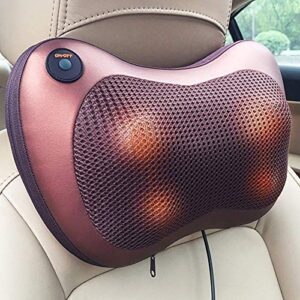 Car and Home Massage Pillow Electric Massager for Neck, Back, Shoulder, Waist, Muscle Pain Relief with Heat Function - Image 3