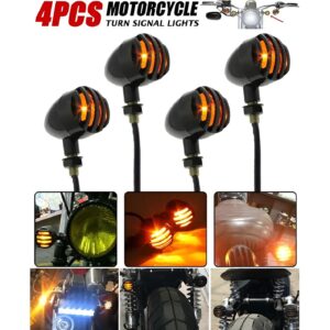 Pack of 4 grill indicators yellow led for bikes - Image 1