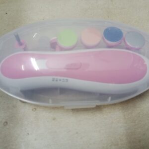 Electric Nail Clipper - Baby Nail Trimmer Clipper Set ( random color ) - Image 4