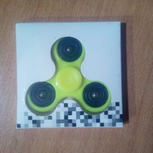Fidget Spinner Stress Reducer Toy Metal Barring Multi Color. - Image 3