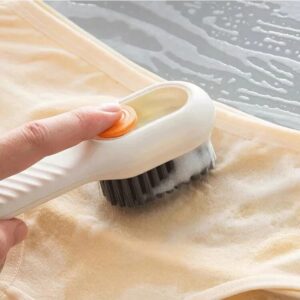 Multi-purpose Shoe Brush Soft Bristle Automatic Liquid Long Handle Cleaning Brush Clothes Board Brush Household Cleaning Tools(random color) - Image 5
