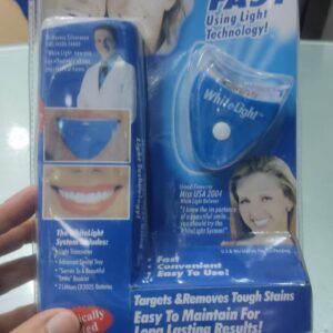 White Light Teeth Whitening Brightener | No box card packing  and cell operated. - Image 3