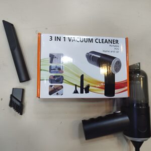 3 in 1 Portable Mini Vacuum Cleaner Duster Blower Air Pump Wireless Handheld Clean Microscopic dust Like Car, Home,Computer, Laptop, Flower, Mirror Vehicle Interior Cleaner - Image 3