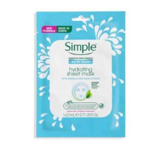 Simple mask sheet kit made in korea pack of 3 sheet masks - Image 3