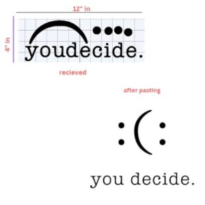 You Decide Motivational Qoute Wall Decal For Room And Gym - Image 1