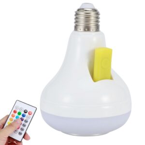 Smart LED Light Bulb with Built-in Bluetooth Speaker and Remote Control - Image 5