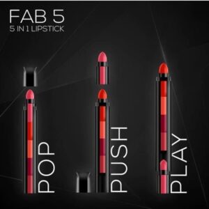 5 in 1 Lipstick Pen Huda Beauty Nude Shades - Image 5
