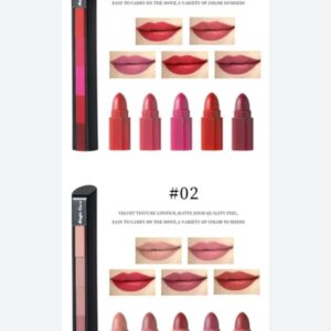 3 in 1 Makeup Deal  Sunisa Foundation Base 20g Waterproof Mushroom Head Air Cushion BB Cream Nude Liquid Foundations +yanqina 36H liner + 5 in 1 lipstick Pen (Random Shades) - Image 4