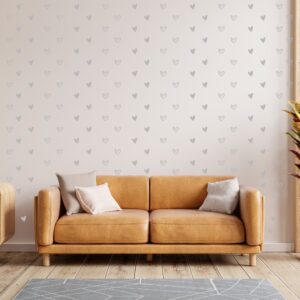 90 Heart Shaped Stickers Line Art For Wall Decoration | Heart Patterns | 1.9inch each - Image 4