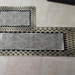 Antislip mats pack of 2pcs (Random Design)size:40*120&40*60cm - Image 4