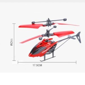 Rechargeable Flying Hand Sensor Control Helicopter | Sensing flight with lights, Hand Sensor Controlled Aircraft, Withstanding impact and playing (Random color) - Image 3