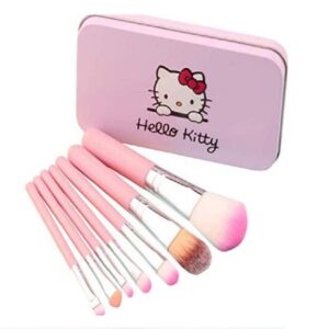 (Pack of 7) Hello Kitty Makeup Brush Set - Image 1