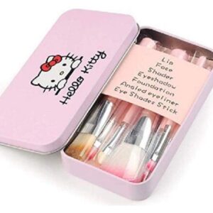 (Pack of 7) Hello Kitty Makeup Brush Set - Image 4