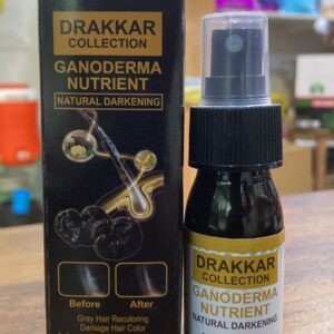 Anti-Greying Hair spray , Drakkar spray  for Hair, Organic Ganoderma, Inverted Essence for Grey Hair, Darkens Your Hair Naturally Without Damaging (30ML) - Image 3