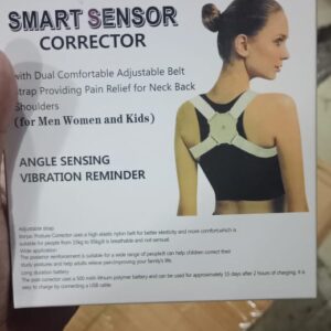 Smart Posture Corrector Belt with Intelligent Detection Vibration Reminder Sensor - Image 2