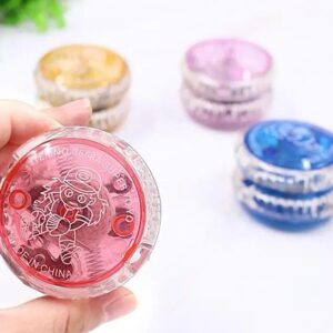 Pack of 12 Led Toys Yo yo Sport Toys Yo Yo Flashing Plastic for Kids - Image 5
