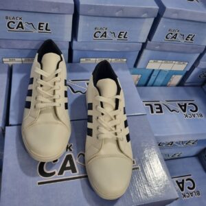 Black Stripe Canvas Sneakers (Rotterdam (991) - 41-44) - Image 5