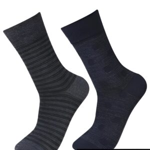 Pack of 2 Gents full length socks | Full Length Comfortable socks for boys, Mens - Image 2