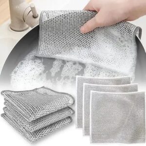 Dish washing Cleaning cloth | Wire Dish washing Rugs for Wet and Dry Kitchen - Image 5