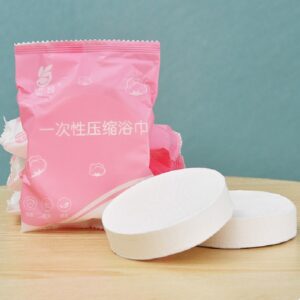 1 PCs of Compressed Bath Towels Disposable Face Towels Large Magical Towel Portable Travel Strong Water Absorption Large Travel Hotel Towels Size 70 X 140 cm - Image 4