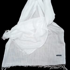 Cashmere plean scarf - Image 5