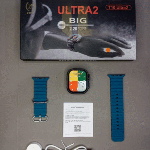 Ultra 2 Smart Watch |  T10 Ultra 2 Watch Big Screen 2.20 infinite Display Bluetooth Call Game Heart Rate Sleep Monitoring Smart Watch (Random Color) - Image 3