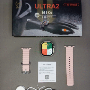Ultra 2 Smart Watch |  T10 Ultra 2 Watch Big Screen 2.20 infinite Display Bluetooth Call Game Heart Rate Sleep Monitoring Smart Watch (Random Color) - Image 4