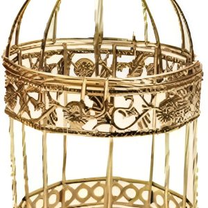 Metallic bird Cages for home decor and gift (pack of 3) - Image 4