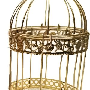 Metallic bird Cages for home decor and gift (pack of 3) - Image 3