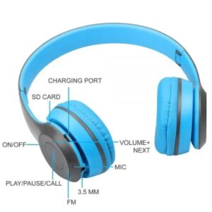 P47 Wireless Headphones Invincible Ultra Small Bluetooth headset For Gaming (random color) - Image 4