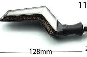 4pcs motorcycle turn signals Light indicator 12v running indicator for all bikes - Image 5