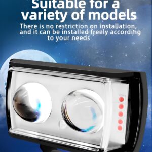 LED Work Light Driving Fog Light Red Blue Auxiliary Hi/Lo beam White Amber Spotlight Universal for ATV SUV for all bikes/car/trucks/jeep - Image 4