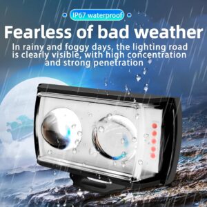 LED Work Light Driving Fog Light Red Blue Auxiliary Hi/Lo beam White Amber Spotlight Universal for ATV SUV for all bikes/car/trucks/jeep - Image 5